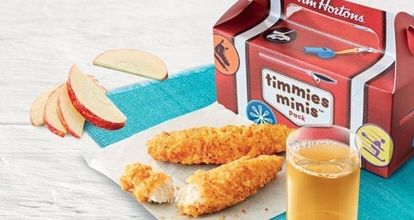 Tim Hortons launches kids menu