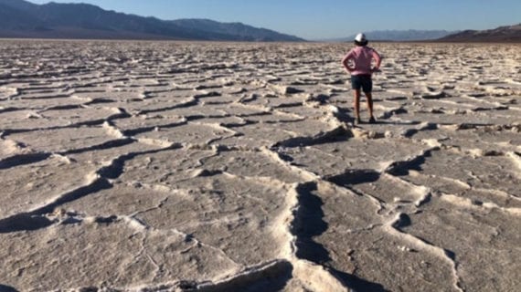 Death Valley, California. Hotter than Hades