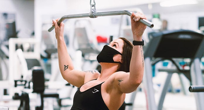 Protective masks found to be safe for moderate and heavy exercise