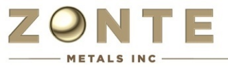 Zonte Metals Announces Non-Brokered Private Placement