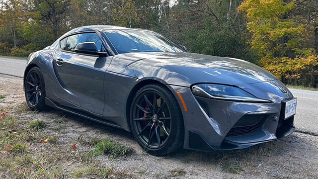 Test driving the 2024 Toyota GR Supra