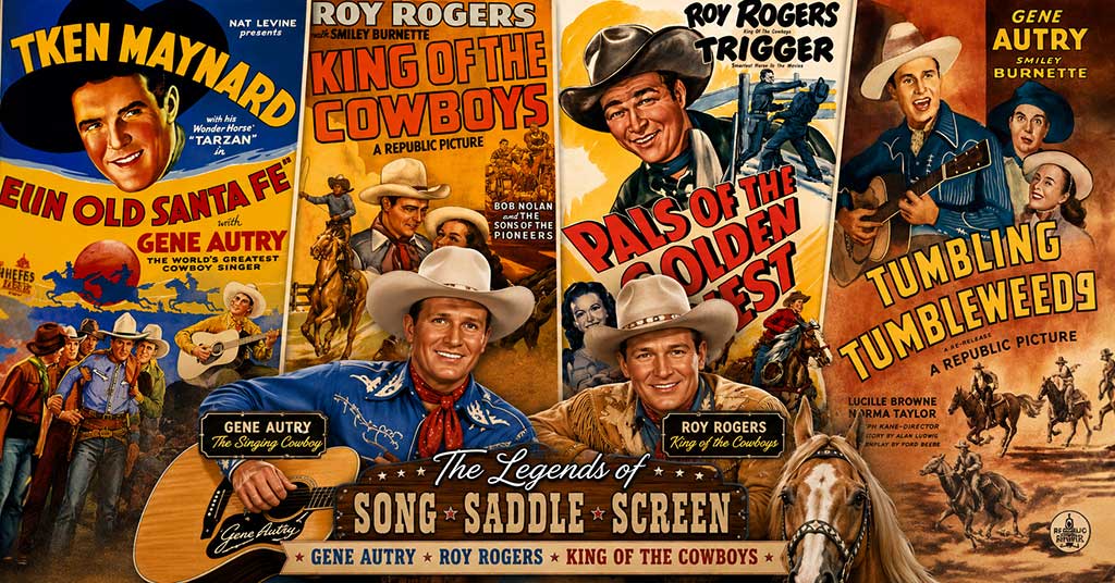 Once upon a time, singing cowboys were a real thing