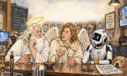 God, an Archangel, and AI walk into a bar …